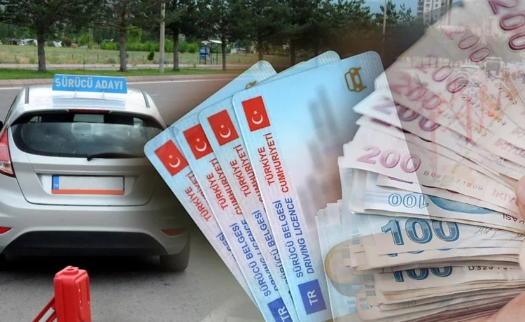 Direksiyon sınavı ücretlerine rekor zam!