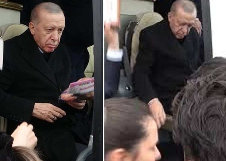 Kadın, Erdoğan'a 'Evim yok' diye seslendi; eşi özür diledi 1 Kadın, Erdoğan’a ‘Evim yok’ diye seslendi; eşi özür diledi