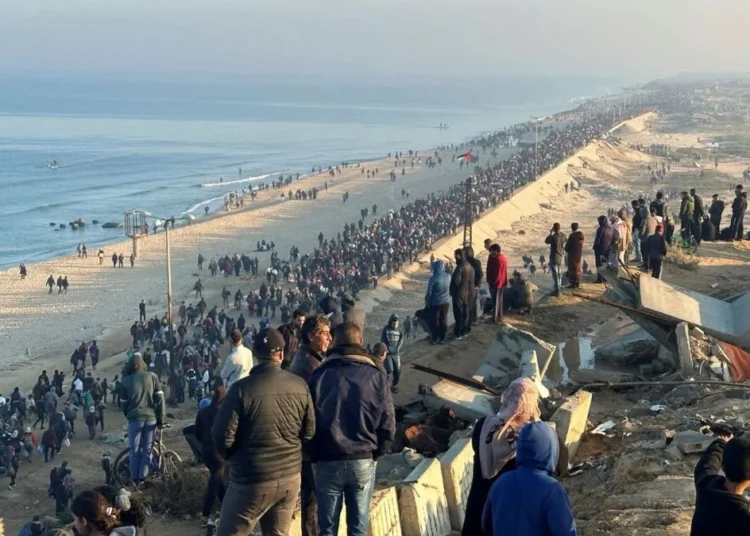 Rehine krizi aşıldı… Filistinliler harap olan evlerine dönüyor!