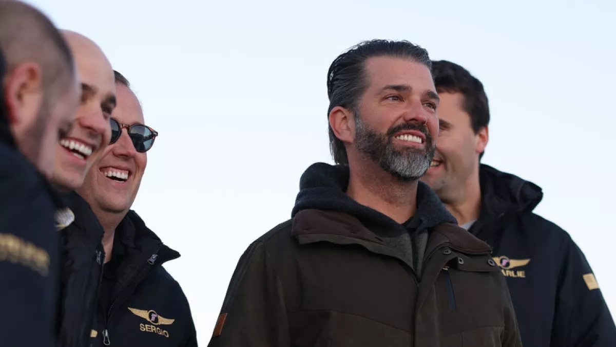 Oğul Trump, babasının göz koyduğu Grönland’ı gezdi 2 Oğul Trump, babasının göz koyduğu Grönland’ı gezdi