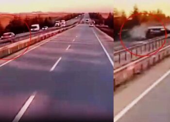 İntihar gibi kaza! Otoyola tersten giren araç ciple çarpıştı: Sürücü öldü ciptekilerin durumu ağır 1 İntihar gibi kaza! Otoyola tersten giren araç ciple çarpıştı: Sürücü öldü ciptekilerin durumu ağır