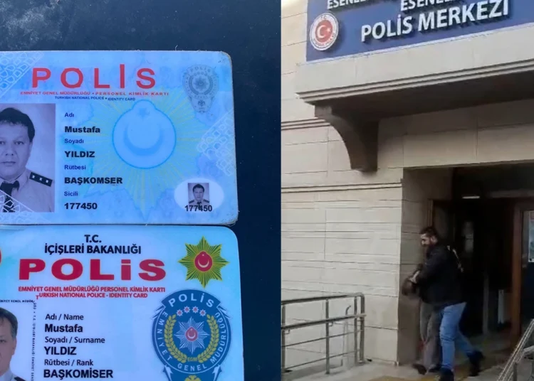 Sahte başkomiseri ‘başkomser’ ifadesi yakalattı 1 Sahte başkomiseri ‘başkomser’ ifadesi yakalattı