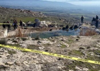 Mermer ocağındaki su dolu çukura düşen iki çocuk hayatını kaybetti