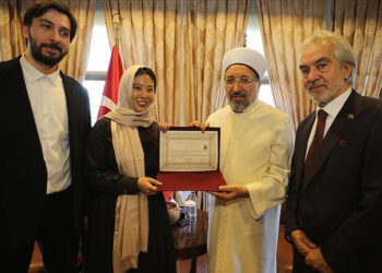 İskender Pala’nın Japon gelini, İstanbul’da Müslüman oldu