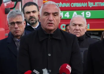Yanan oteli, Bakan’ın şirketi ETS pazarlamış