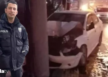 Genç polis, bebeğine süt götürürken kazada hayatını kaybetti
