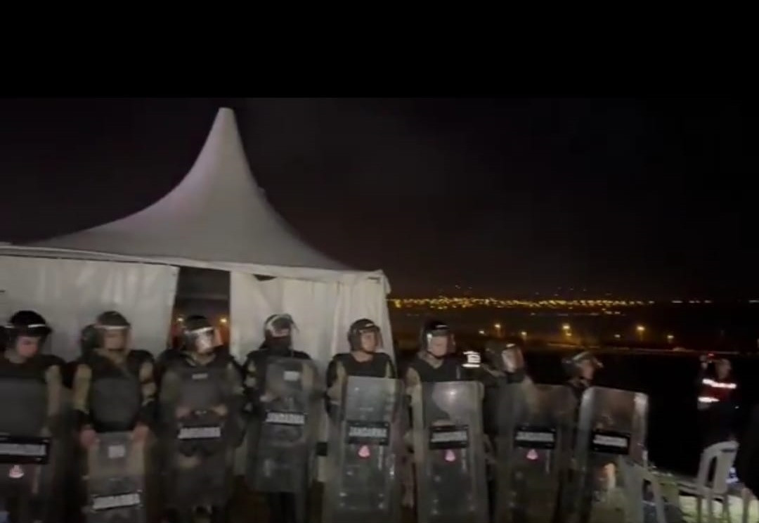 Zafer Partililer Silivri’ye ‘otağ’ kurdu, valilik çadırın kaldırılmasını istedi