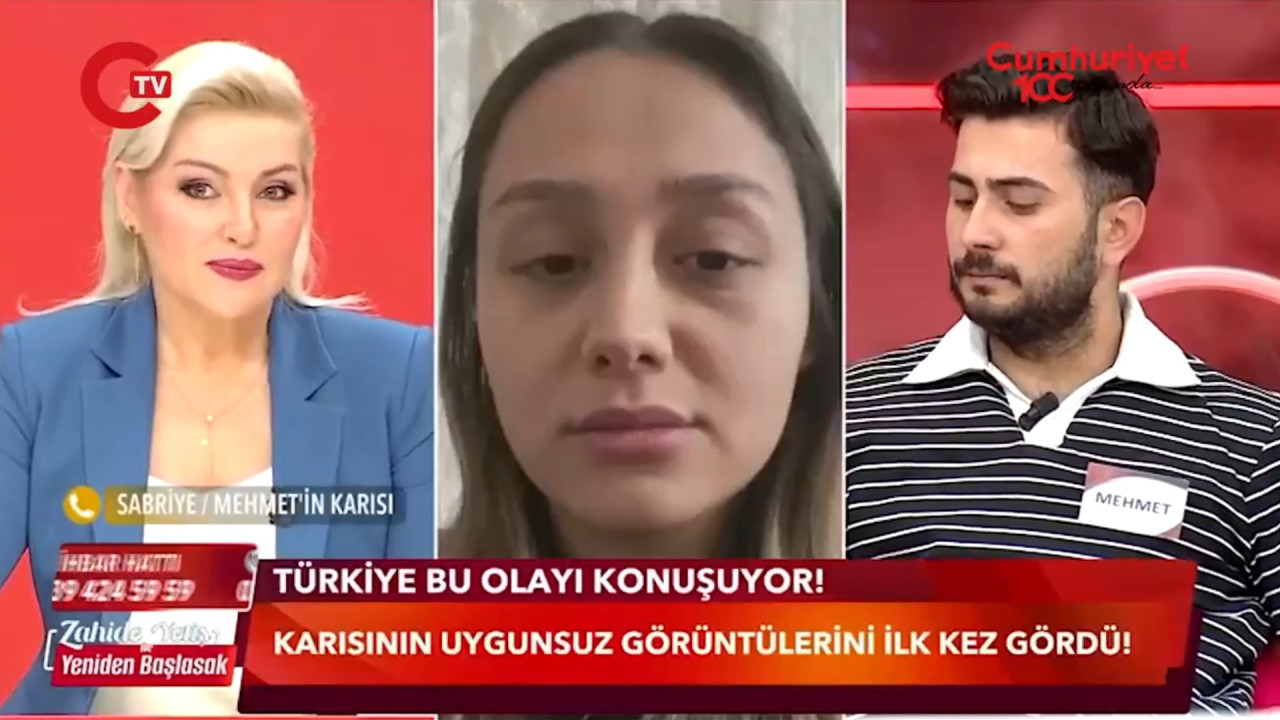 Zahide Yetiş, bir kadının cinsel ilişki görüntülerini izletip 'sizin karınız' mı diye sordu!