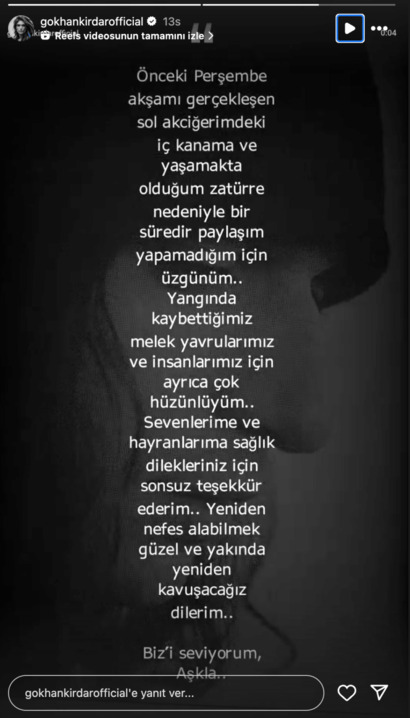 Sanatçı Gökhan Kırdar hastaneye kaldırıldı 2 Sanatçı Gökhan Kırdar hastaneye kaldırıldı