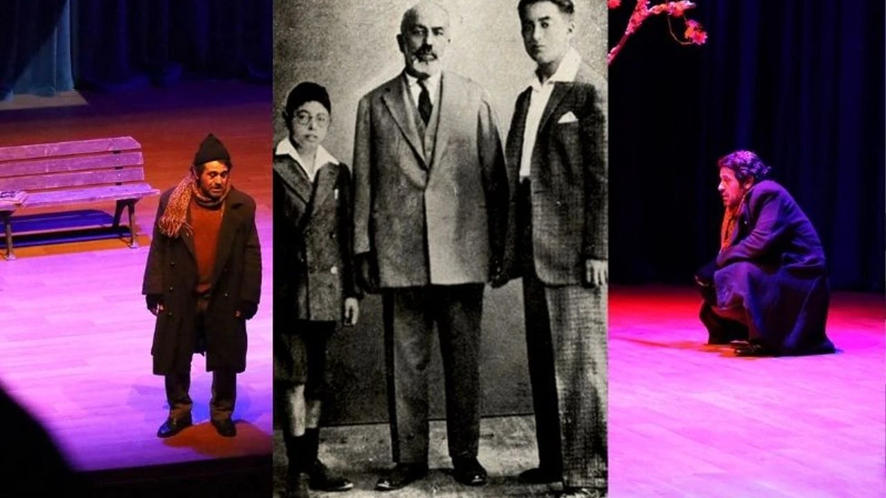 Akif’in oğlu Emin Ersoy’un hayatı, tiyatro sahnesinde