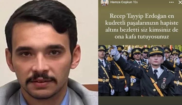 AK Partiliden skandal paylaşım! “Erdoğan, en kudretli paşalarınızın hapiste altını bezletti, siz kimsiniz?