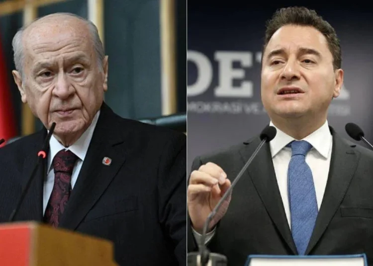 Ali Babacan, günlerdir görüntü vermeyen Devlet Bahçeli ile görüştü 1 Ali Babacan, günlerdir görüntü vermeyen Devlet Bahçeli ile görüştü