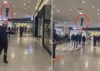 Kuyumcudan 3 kilo altın çalan hırsız iki gündür AVM içinde aranıyor