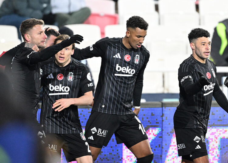 Beşiktaş, 7 maç sonra Sivas’ta deplasman galibiyeti aldı