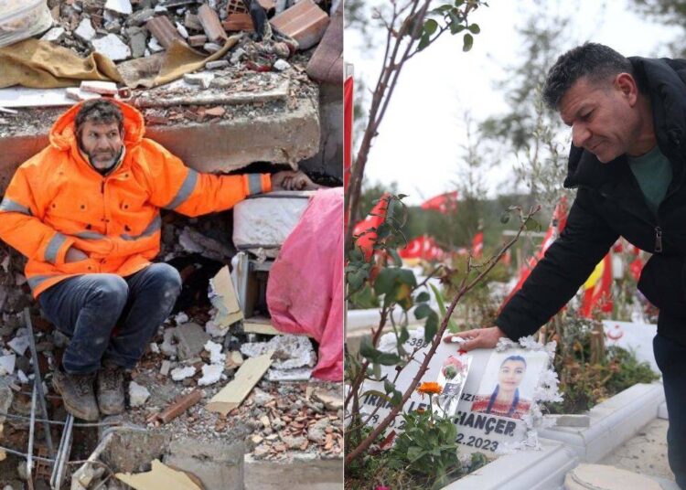 Enkaz altındaki kızının elini bırakmayan baba konuştu: “Günden güne daha beter oluyoruz”