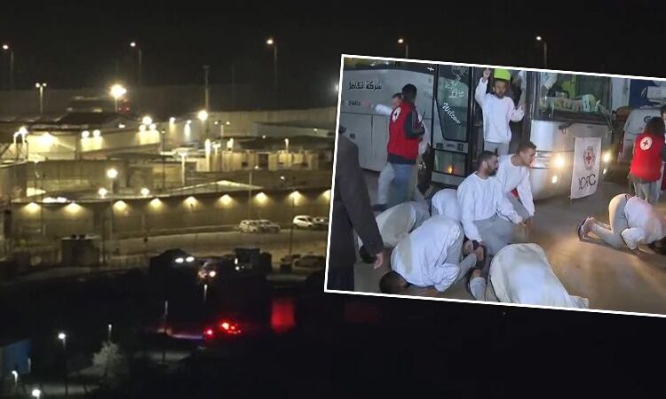 Esir takasının 7’ncisinde İsrail 641 Filistinliyi serbest bıraktı