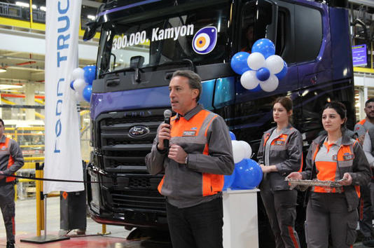 300 bininci kamyon, Eskişehir’de üretildi