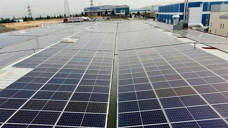 Fabrikaların enerji ihtiyacının yüzde 45’i güneşten sağlanıyor