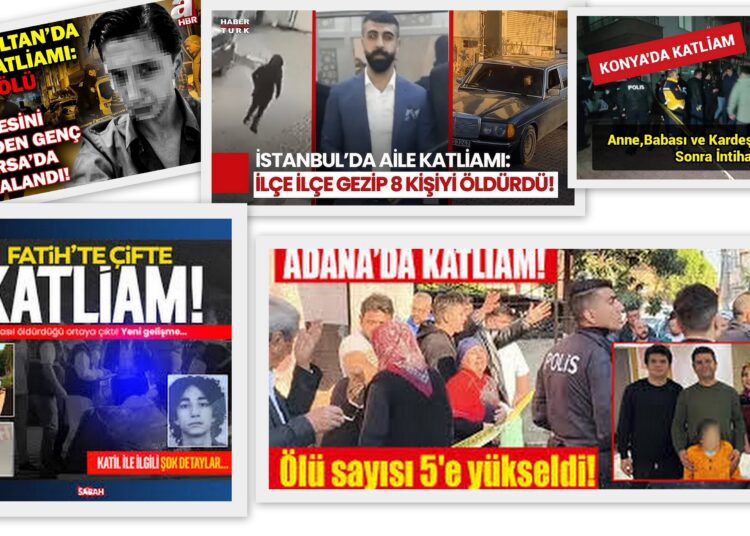 Halis Gül yazdı l Bu gidiş nereye? Her gün cinayet, her hafta yeni bir katliam! 1 Halis Gül yazdı l Bu gidiş nereye? Her gün cinayet, her hafta yeni bir katliam!