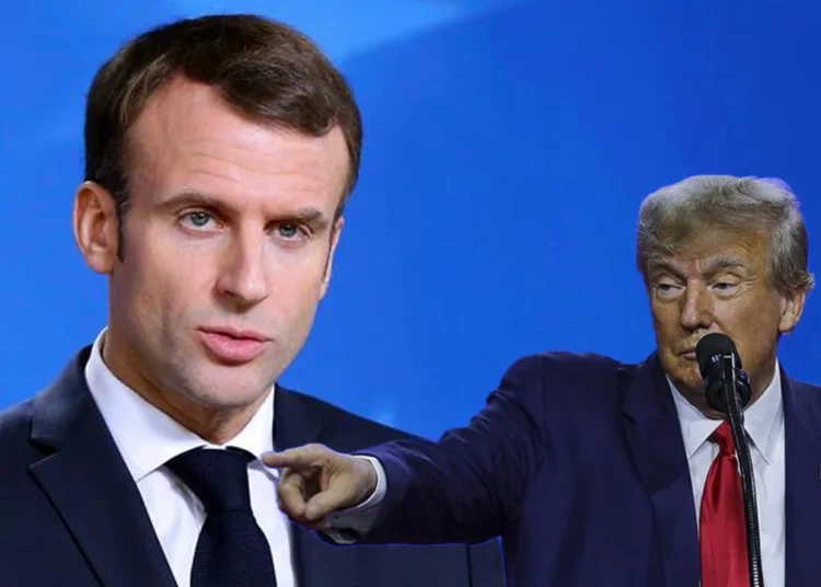 Macron’dan Trump’a: Gazze boş bir arazi değil, 2 milyon insan yaşıyor
