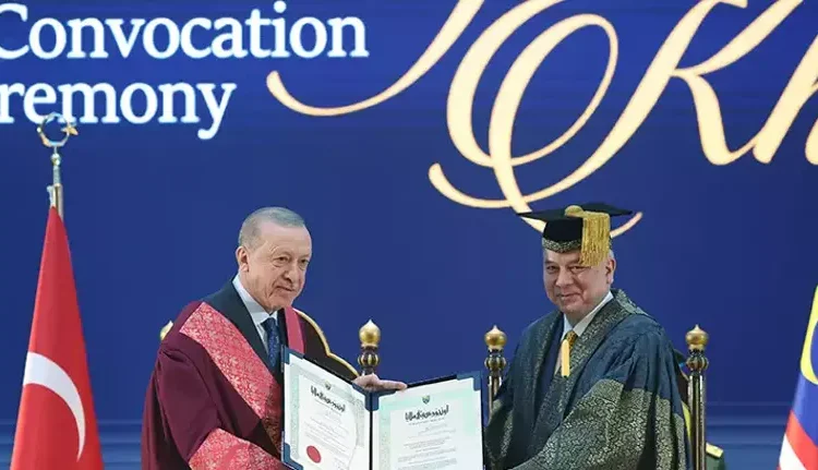 Malezya’dan Erdoğan’a ‘fahri doktora’ unvanı
