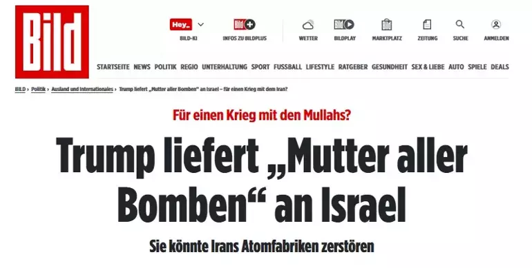 ABD, İsrail'e ‘Bombaların Anası’nı verecek