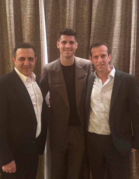 Galatasaray, İspanyol golcü Morata'yı renklerine bağladı