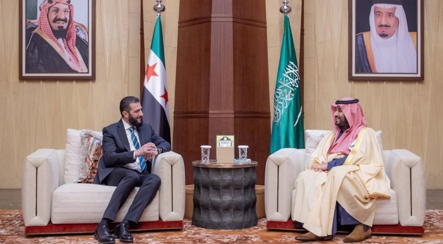 Şara’nın ilk yurt dışı ziyareti Suudi Arabistan'a