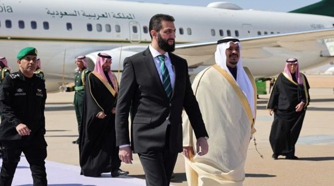 Şara’nın ilk yurt dışı ziyareti Suudi Arabistan'a