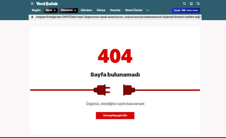 Yeni Şafak yazarı Tamer Korkmaz'ın görevine son verildi