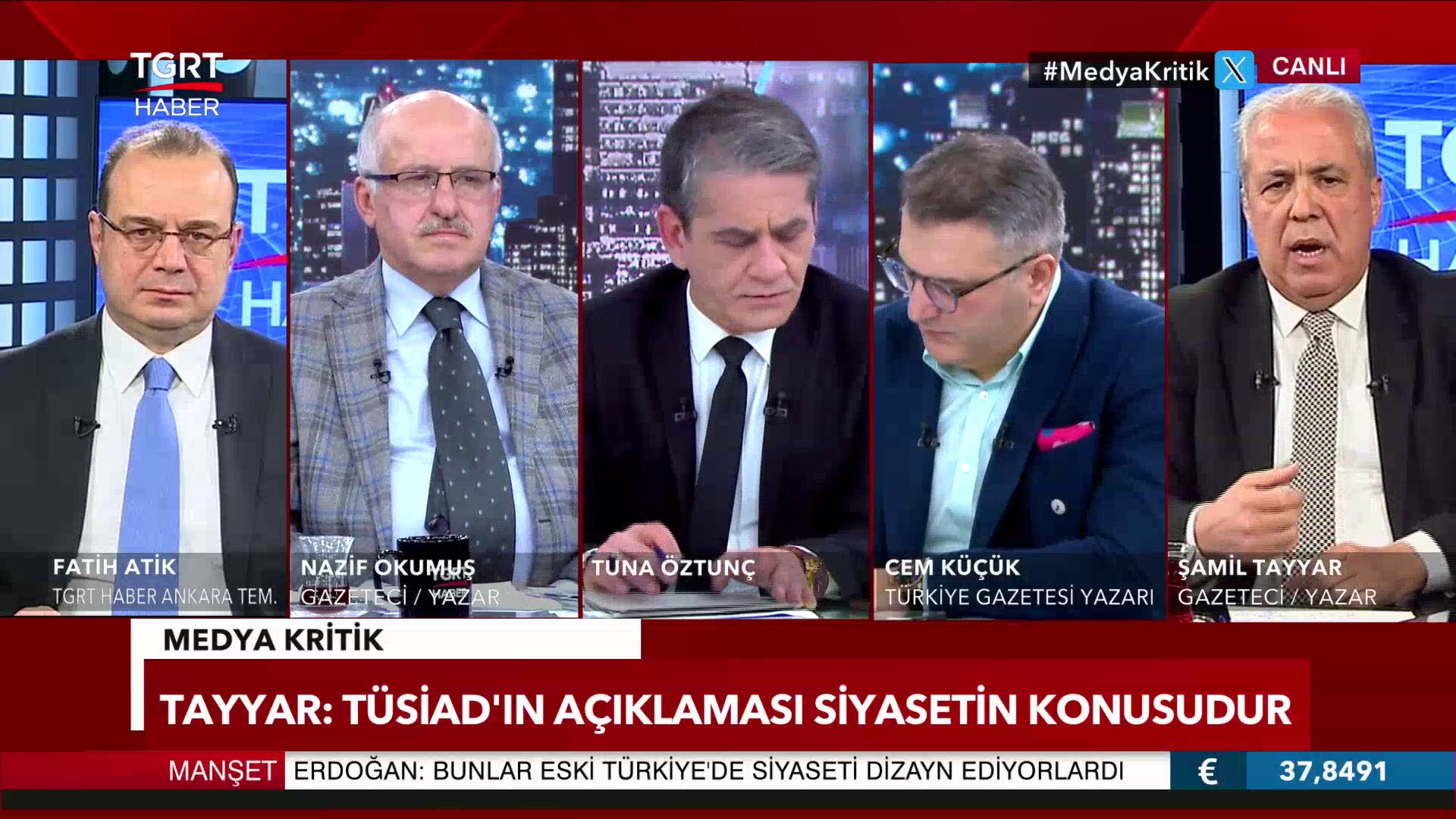 Eski AK Partili vekilden TÜSİAD'a açılan soruşturmaya tepki