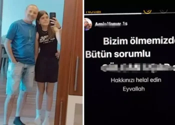”Ölümümüzden o sorumlu” paylaşımı yapan baba kanlar içinde, kızı ise ölü bulundu