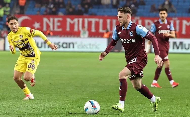 Trabzonspor, evinde Eyüpspor'u tek golle yendi 1 Trabzonspor, evinde Eyüpspor’u tek golle yendi