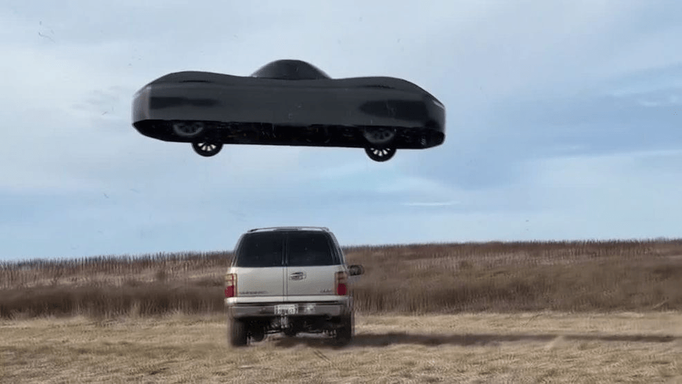 'Model A' uçan araba ilk kez havalandı!