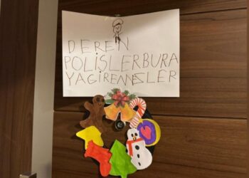 Yerine kayyım atanan Resul Emrah Şahan’ın kızı ev kapısına astı: “Polisler buraya giremez”