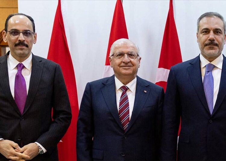 Suriye'ye üst düzey çıkarma: Fidan, Güler ve Kalın Şam'da 1 Suriye’ye üst düzey çıkarma: Fidan, Güler ve Kalın Şam’da