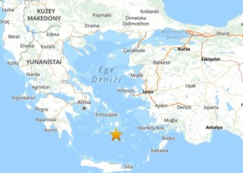 Ege Denizi’nde 4,2 büyüklüğünde deprem!