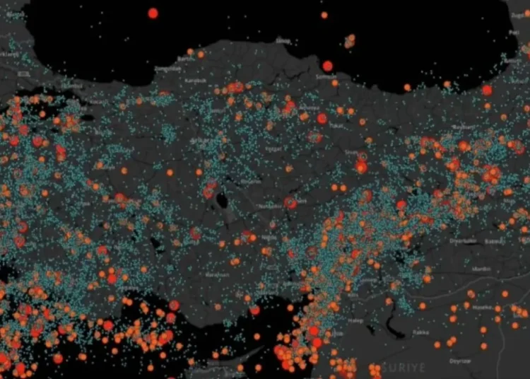 Türkiye ve çevresinde son 2 yılda 110 bin deprem meydana geldi 1 Türkiye ve çevresinde son 2 yılda 110 bin deprem meydana geldi