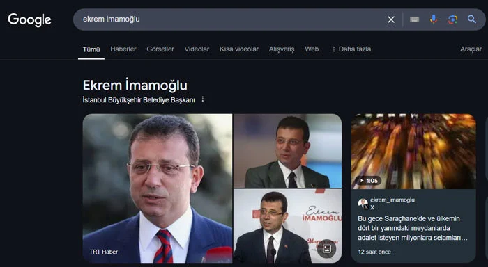 İmamoğlu'nun unvanını kaldırmıştı: Tepkiler sonrası Google'dan geri adım 2 İmamoğlu'nun unvanını kaldırmıştı: Tepkiler sonrası Google'dan geri adım
