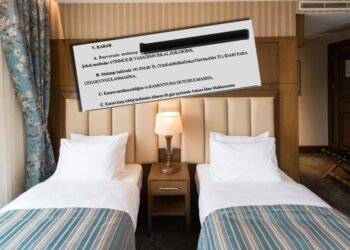 ‘İki erkek aynı odada kalamaz’ diyen otele ceza