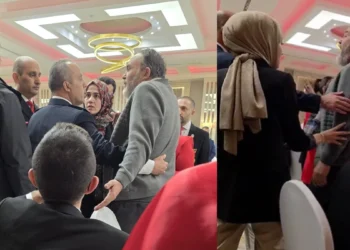 İftar programında MHP’li vekile tepki gösteren şehit aileleri Vali’nin korumaları tarafından tartaklandı