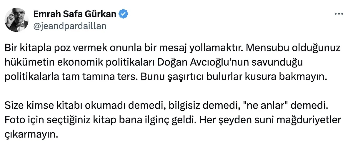 Tarihçi Emrah Safa Gürkan ile eski bakan Abdulhamit Gül atıştı: ‘Her şeyden suni mağduriyetler çıkarmayın’
