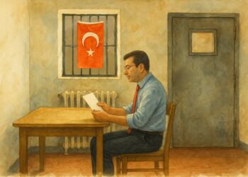 Ekrem İmamoğlu, cezaevi koğuşunu çizdi