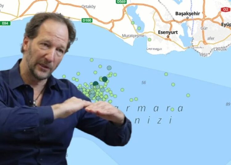 Alman sismolog da uyardı: Gerilim İstanbul’a doğru kayıyor