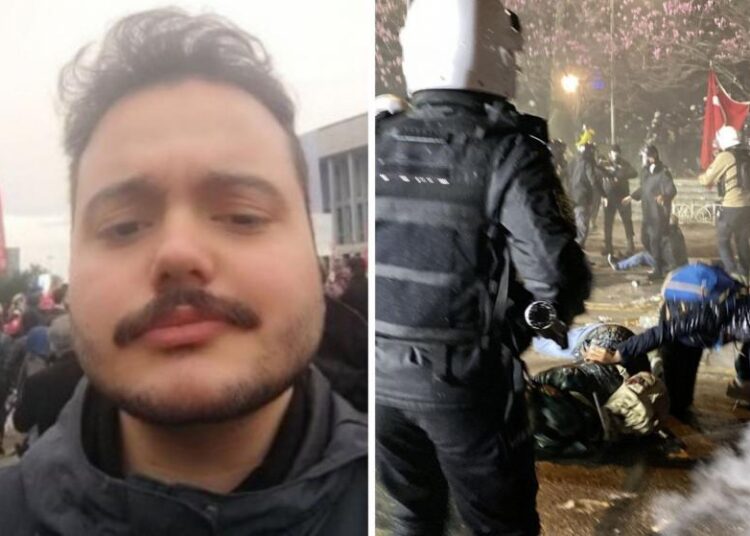 Gözaltında işkence gördüğünü söyleyen öğrenci yine gözaltına alındı 1 Gözaltında işkence gördüğünü söyleyen öğrenci yine gözaltına alındı