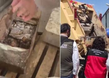 Piyasaya sürülmeye hazırlanan sağlıksız 50 ton eritme peynir imha edildi