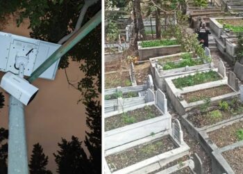 İBB’den saldırıya uğrayan Minguzzi’nin mezarına güvenlik kamerası