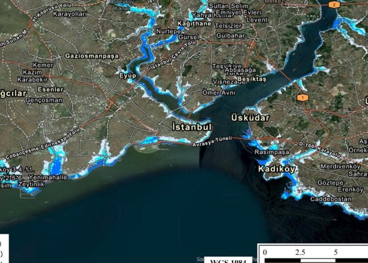 İstanbul ve Marmara kıyılarındaki tsunami risk alanları belirlendi