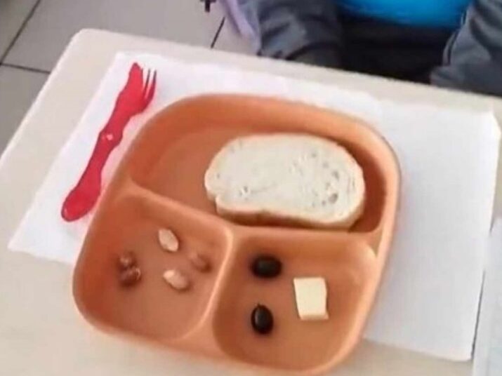 Öğrencilerin beslenme tabakları sosyal medyada gündem oldu 1 Öğrencilerin beslenme tabakları sosyal medyada gündem oldu