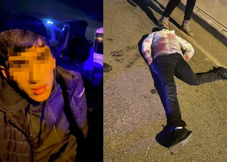 Kafeyi tarayanlar polise de ateş etti! İki saldırgan yaralı yakalandı